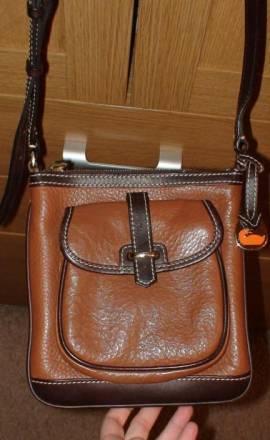 Коричневая кожаная сумка Dooney and Bourke - США Москва
