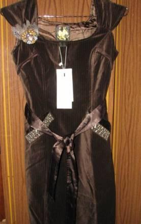 Платье-сарафан  бархат стильное Москва