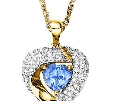 Кулон с бриллиантами, на цепочке Санкт-Петербург