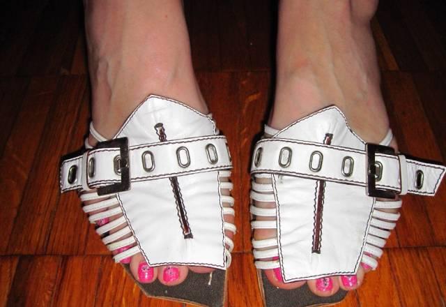 Босоножки-шлепанцы,Италия,натуральная кожа,размер Москва