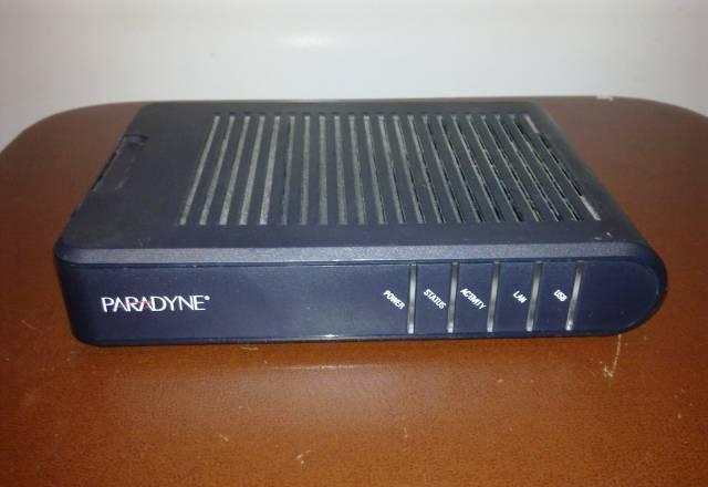 Модем adsl, Paradyne 6211, подойдет для Стрим тв Москва