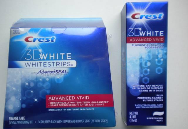 Crest Whitestrips 3D Advanced Vivid Москва
