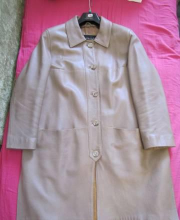 Кожаный плащ Москва