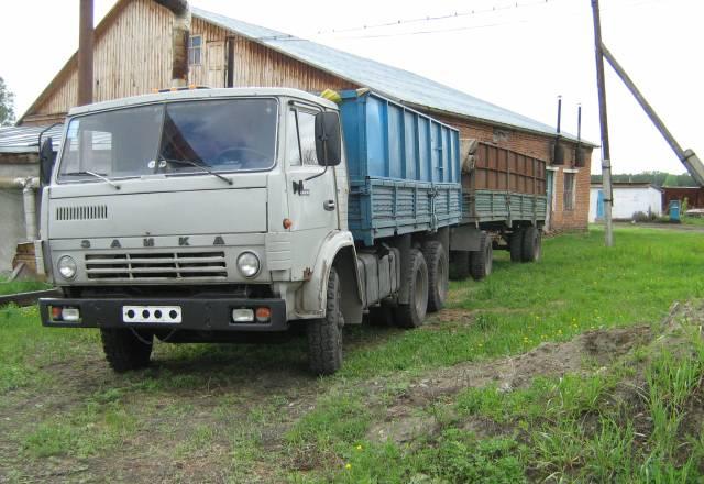 Камаз 5320 с прицепом(зерновоз) Барнаул