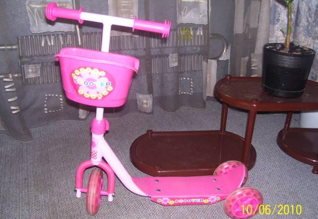 Самокат 3-х колесный Москва