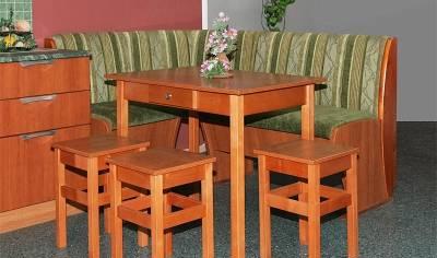 Комплект стол+табурет прямая нога (4шт.) Москва