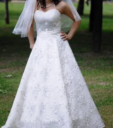 Платье свадебное+отдам фату, юбку на кольцах Москва