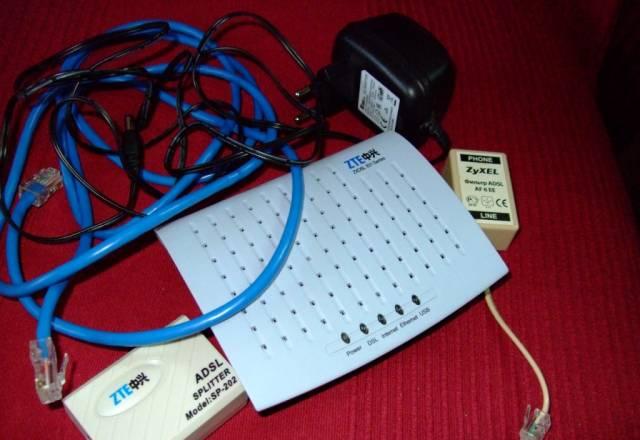 Adsl Модем,сплитер и фильтры на телефон 3шт Москва