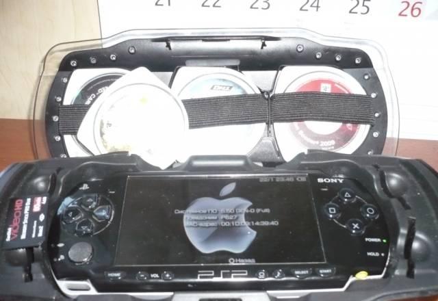 Sony psp slim ,карта 4 гб,прошита Санкт-Петербург