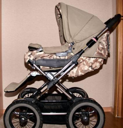 Emmaljunga edge DUO combi с прогулочным блоком Москва