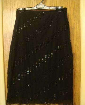 Юбка Motivi, расшита бусинами и пайетками Москва