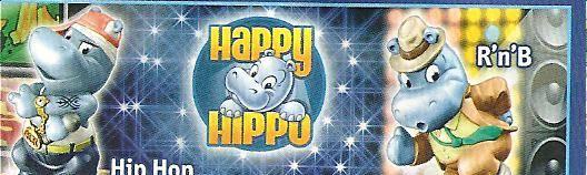 Киндер-сюрприз бегемоты  из happy hippo (2 шт.) Москва
