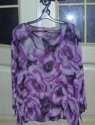 Легкая нежная туника, р. 48 Москва