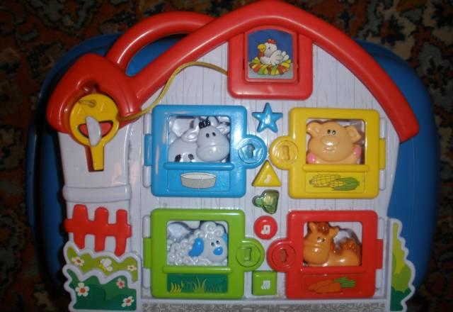 Музыкальная игра- вкладыш.- ферма Москва