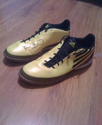 Кросовки футбольные Adidas F50 adiZero ( жёлтые ) Москва