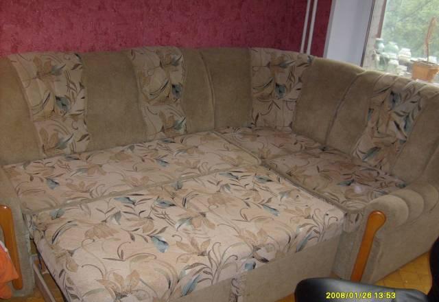 Угловой диван и 2 раскладных кресла стенка Реутов