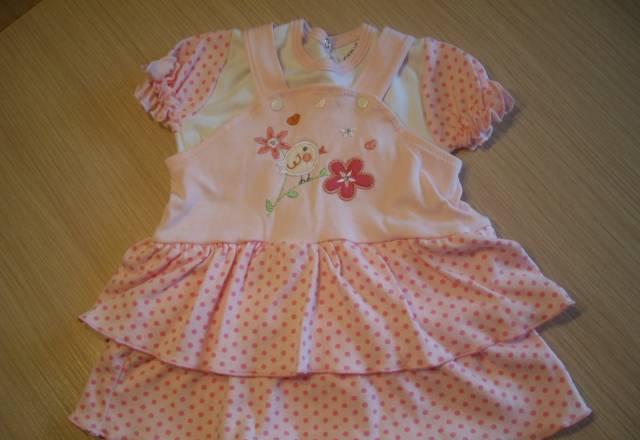 Новый комплект сарафанчик с футболочкой и колготки Санкт-Петербург