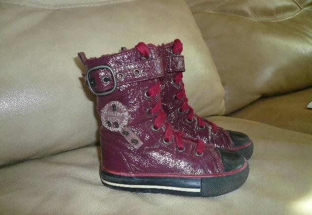 Сапожки-кеды зара р.24 Москва