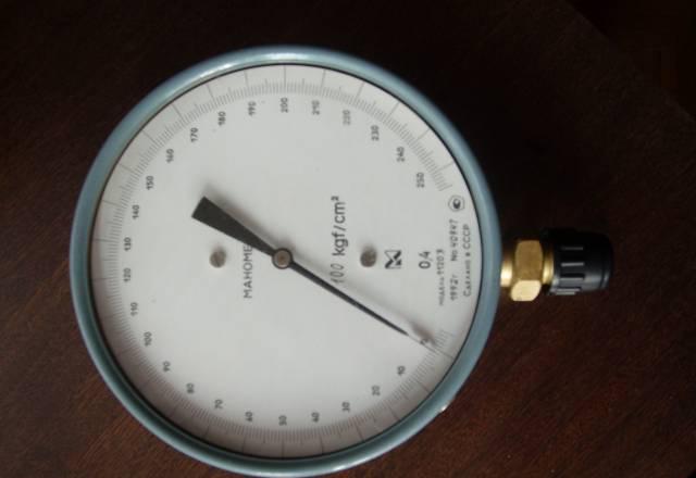 Манометр образцовый Москва