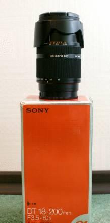Объектив sony DT 18-200 mm F/3.5-6.3 Санкт-Петербург