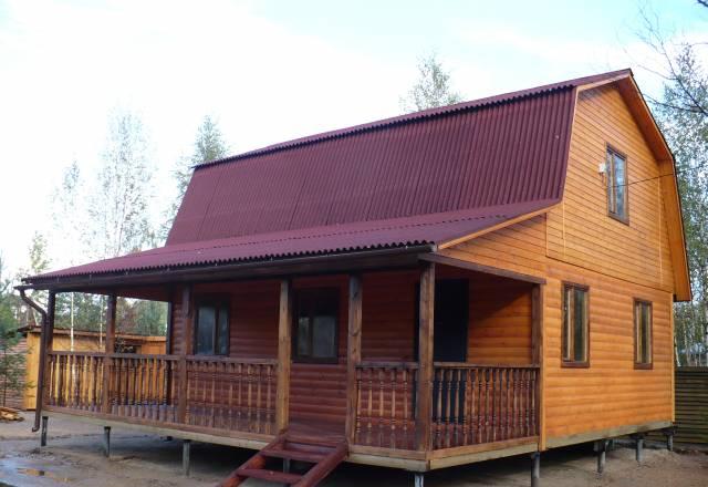 Загородное строительство домов и бань Санкт-Петербург