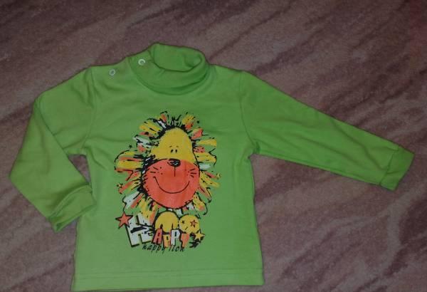 Зеленая водолазка на 6-9 мес Москва