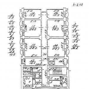 Аренда-офисный блок 220 кв.м на 24-ой линии в.О Санкт-Петербург
