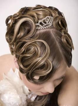 Свадебная и вечерняя прическа недорого Москва