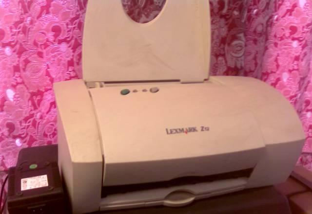 Струйный принтер Lexmark Z12 (цвет, ч/б, LPT+USB) Москва