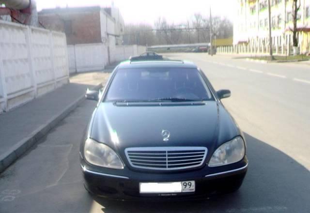 Mercedes S-klasse, 1999 Москва