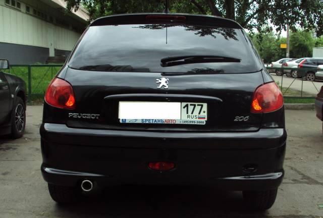 Peugeot 206, 2007 Москва