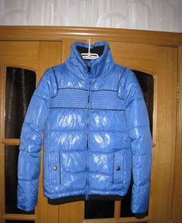 Куртка с вязанными манжетами новая Москва