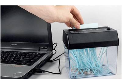 USB-уничтожитель бумаг Москва
