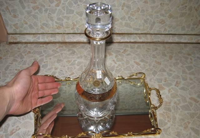 Precious хрусталь обрамлённый золотом Москва