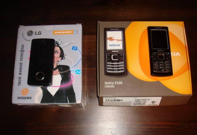 Nokia 6500c и LG (kg280) Санкт-Петербург