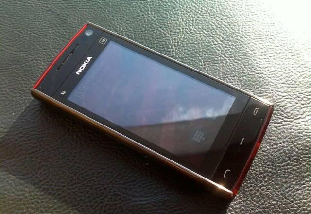 Nokia X6 Black Red. 32Gb. Ростест. Идеал Москва