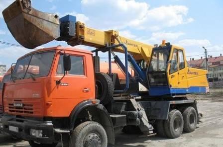 EW-25-M1.103 на Шасси камаз-65111-62 Челябинск