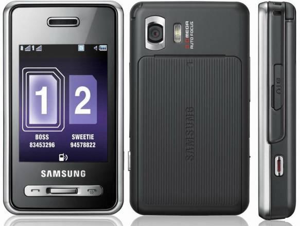 Сотовый телефон Samsung D980 Duos, РосТест, 2 SIM Москва