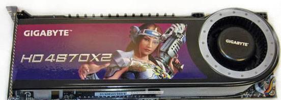 Видеокарта Gigabyte HD 4870 X2 2Gb DDR5 Москва