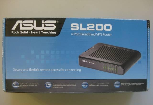 Asus SL200 4-port Broadband VPN роутер Москва