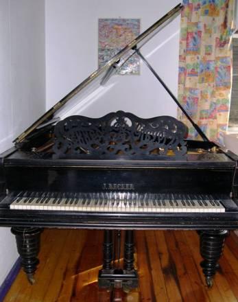 Рояль J,Becker 1905г Москва