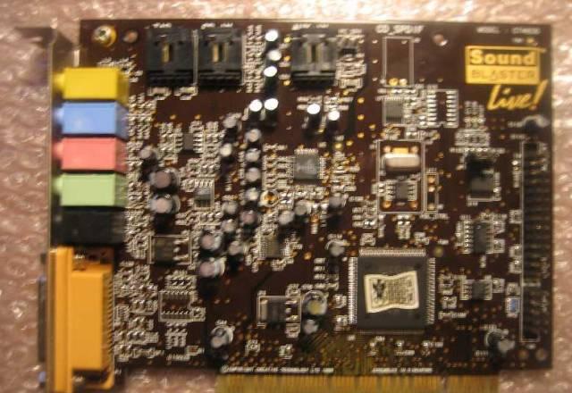 Звуковая карта Creative SB Live Москва