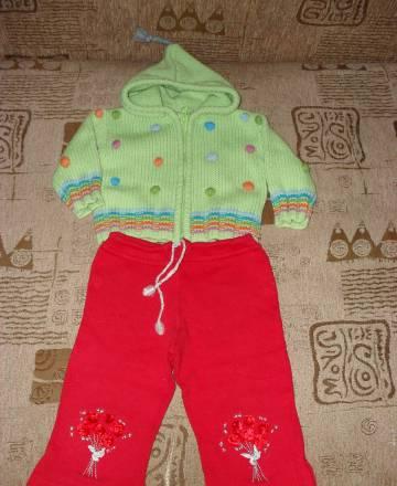 Брючки+кофта на девочку Москва