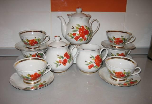 Сервиз чайный Барбарис СССР Москва