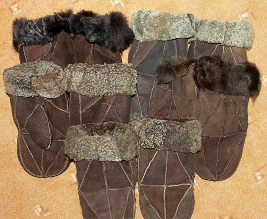 **ВАРЕЖКИ из НАТУРАЛЬНОЙ ОВЧИНЫ или КОЗЛИКА  150 рублей!!!** Москва