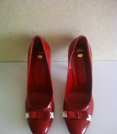 Туфли красные Москва