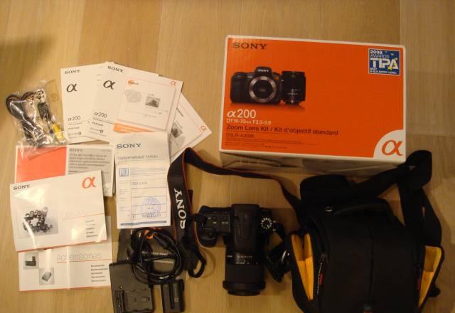 Sony A200 Москва
