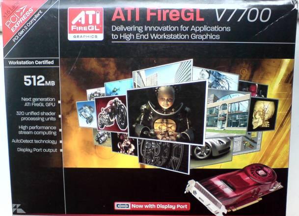 ATI FireGL V7700 Профессионатьная видеокарта Москва