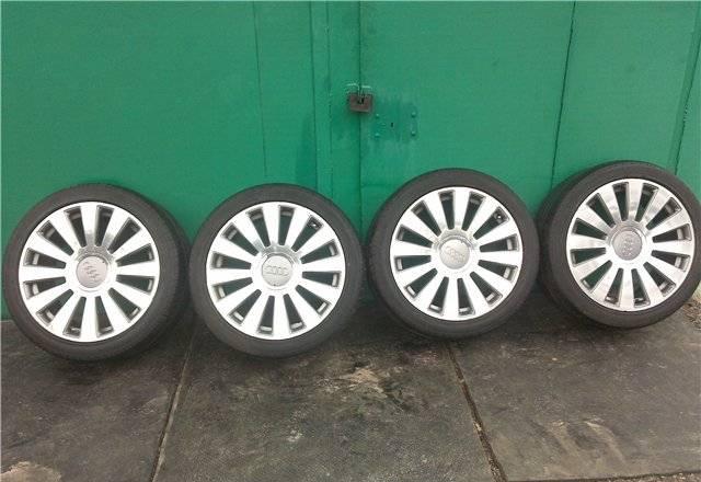 Диски ауди А8 R19 + Dunlop SP Sport 9000 Москва
