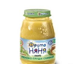 Пюре фруто няня со сливками Москва